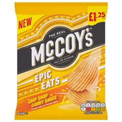 McCoys Epic Eats Chip Shop Curry £1.25