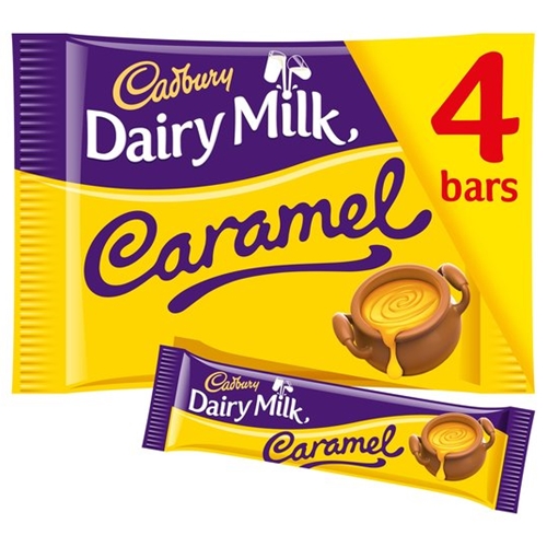 Cadbury Dairy Milk Caramel 4 Pack Northern Confectioners