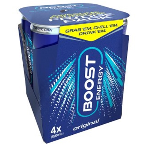 Boost Energy 4 Pack Cans Northern Confectioners