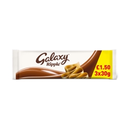 Galaxy Ripple 3 Pack £1.50