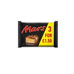 Mars 3 Pack £1.50