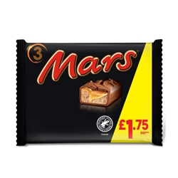 Mars 3 Pack £1.75