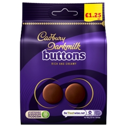 Cadbury Dark Milk Buttons £1.25