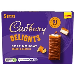 Cadbury Delights Orange 5 Pack