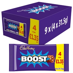 Cadbury Boost 4 Pack £1.35