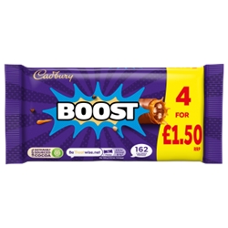 Cadbury Boost 4 Pack £1.50