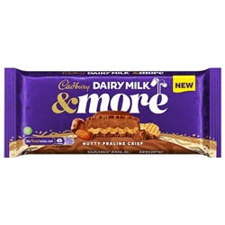 Cadbury Dairy Milk Nutty Praline Crisp 180g