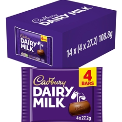 Cadbury Dairy Milk 4 Pack