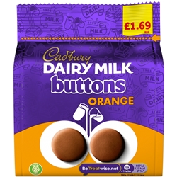 Cadbury Chocolate Orange Buttons £1.69