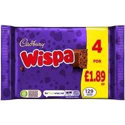 Cadbury Wispa 4 Pack £1.89