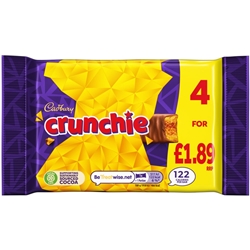 Cadbury Crunchie 4 Pack £1.89
