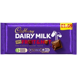 Cadbury Dairy Milk Fruit & Nut £1.69