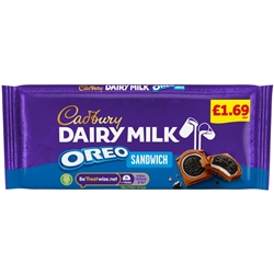 Cadbury Dairy Milk Oreo Oreo Sandwich £1.69