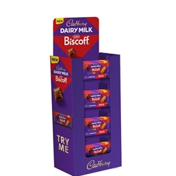 Cadbury Dairy Milk Biscoff £1.69 HOD 168 Bars