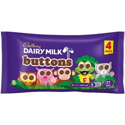 Cadbury Dairy Milk Buttons 4 Pack