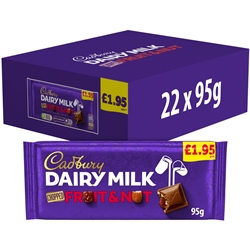 Cadbury Dairy Milk Fruit & Nut £1.95