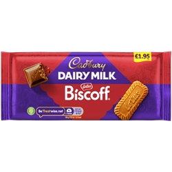 Cadbury Dairy Milk Biscoff £1.95