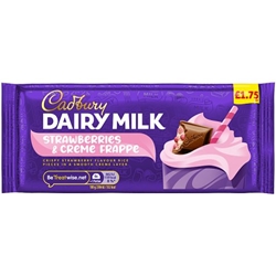 Cadbury Dairy Milk Strawberries & Creme Frappe £1.75
