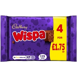Cadbury Wispa 4 Pack £1.75