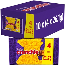 Cadbury Crunchie 4 Pack £1.75