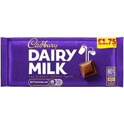 Cadbury Dairy Milk £1.75