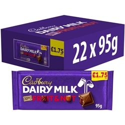 Cadbury Dairy Milk Fruit & Nut £1.75