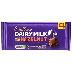 Cadbury Dairy Milk Chopped Hazelnut £1
