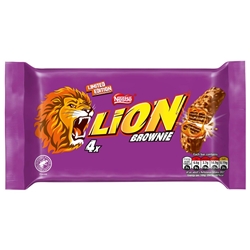 Lion Bar Brownie 4 Pack