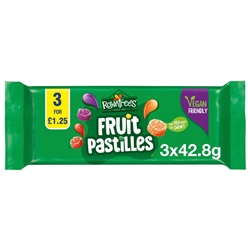 Fruit Pastilles 3 Pack £1.25