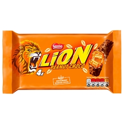 Lion Bar Peanut 4 Pack