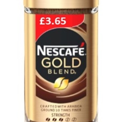Nescafe Gold Blend £3.65