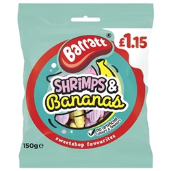 Barratt Shrimp & Bananas £1.15