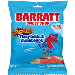 Wham Fizzy Belts & Sweets Egg £1.15