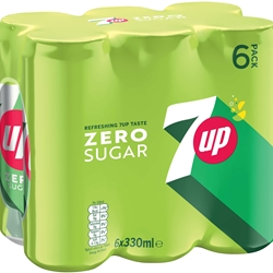 7Up Free Can 6 Pack