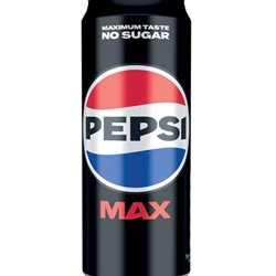 Pepsi Max 330ml Sleek Can