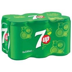 7Up Can 6 Pack