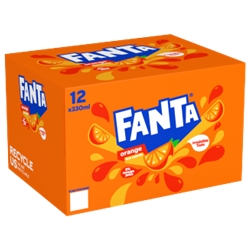 Fanta Orange Can 12 Pack