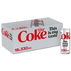Diet Coke Can 18 Pack