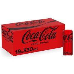 Coke Zero Can 18 Pack