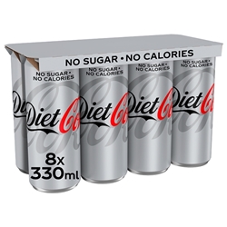 Diet Coke Can 8 Pack