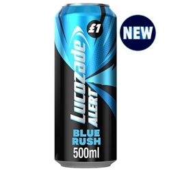 Lucozade Alert Blue Rush £1