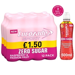 Lucozade Sport Zero Raspberry & Passion Fruit £1.50