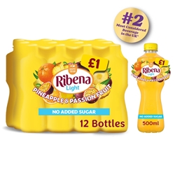 Ribena Light Pineapple & Passion Fruit 500ml £1