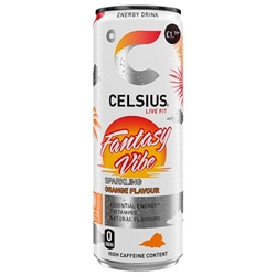 Celsius Fantasy Vibe (Orange) 355ml £1.79