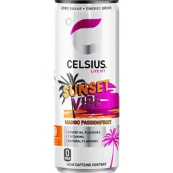 Celsius Sunset Vibe (Mango Passion Fruit) 355ml £1.79