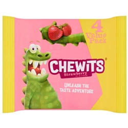 Chewits Strawberry 4 Pack