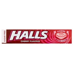 Halls Menthol Cherry Sugar Free