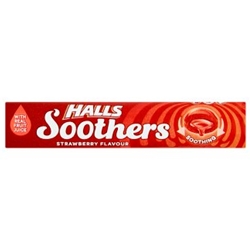 Halls Soothers Strawberry