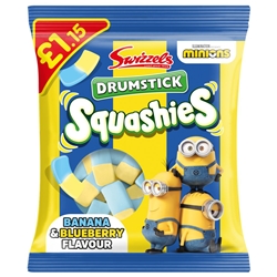 Squashies Drumstick Minions Bananna & Blueberry £1.15