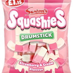 Squashies Drumstick Strawberry & Cream  £1.15